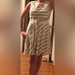 Lined Dress mid length.